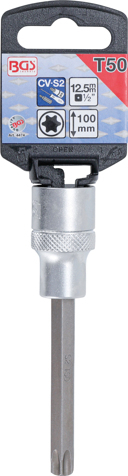 Bit torx T50 in tubulara cu prindere de 1/2", lungime 100 mm BGS 4474 [2]