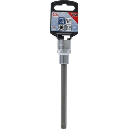 Bit torx T50 in tubulara cu prindere de 1/2", lungime 140 mm, BGS5184-T50 [2]
