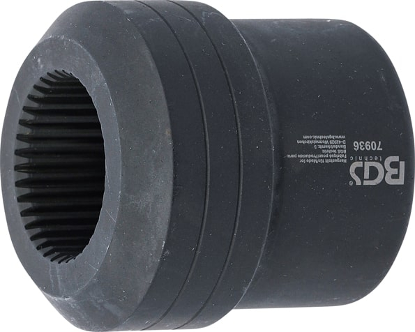 Cap cheie tubulara speciala, dantura multipla, 12,5 mm (1/2"), pentru arbore intrare osie spate, pentru BMW, BGS 70936 [1]