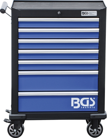 Carucior atelier fara echipamente, 7 sertare BGS 4204 [3]