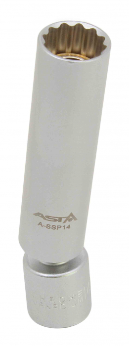 A-SSP14 Cheie tubulara pentru bujii 14 mm, actionare 3/8", 12 laturi [2]