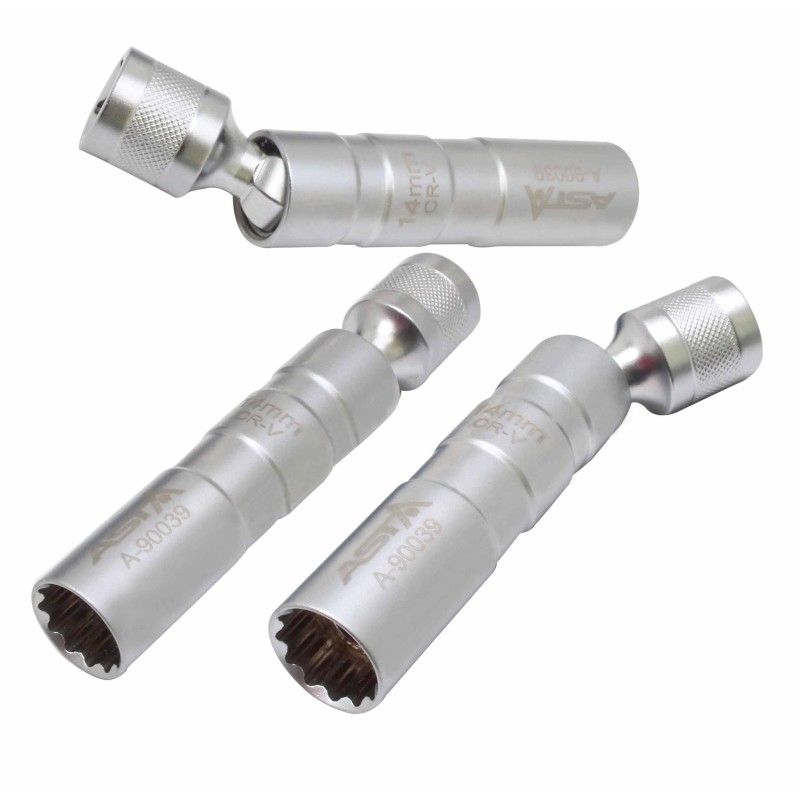 A-90039 Cheie bujie cu cardan 14 mm 3/8 [3]