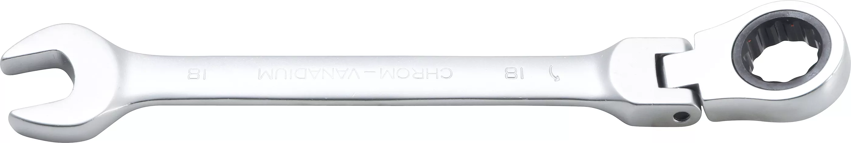 Cheie combinata cu clichet 18 mm articulata, BGS 6718 [1]
