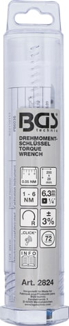 Cheie dinamometrica actionare 1/4", 1 - 6 Nm, BGS 2824 [7]