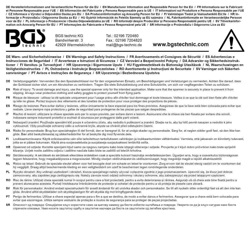 Cheie filtru de ulei 27 mm, 12 puncte, pentru PSA, Ford BGS 1044 [5]