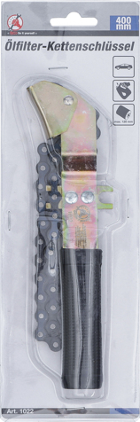 Cheie pentru filtru ulei cu lant , 400 mm BGS 1022 [4]