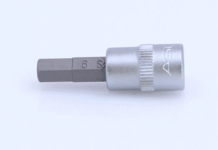 720206 Cheie hexagonala 6 mm, actionare 1/4", lungime 37 mm [3]