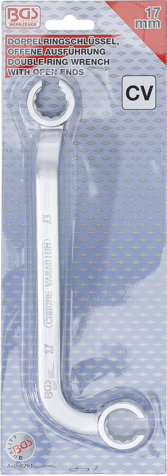 Cheie inelara 17 mm pentru conducte de injectoare BGS 8291 [2]