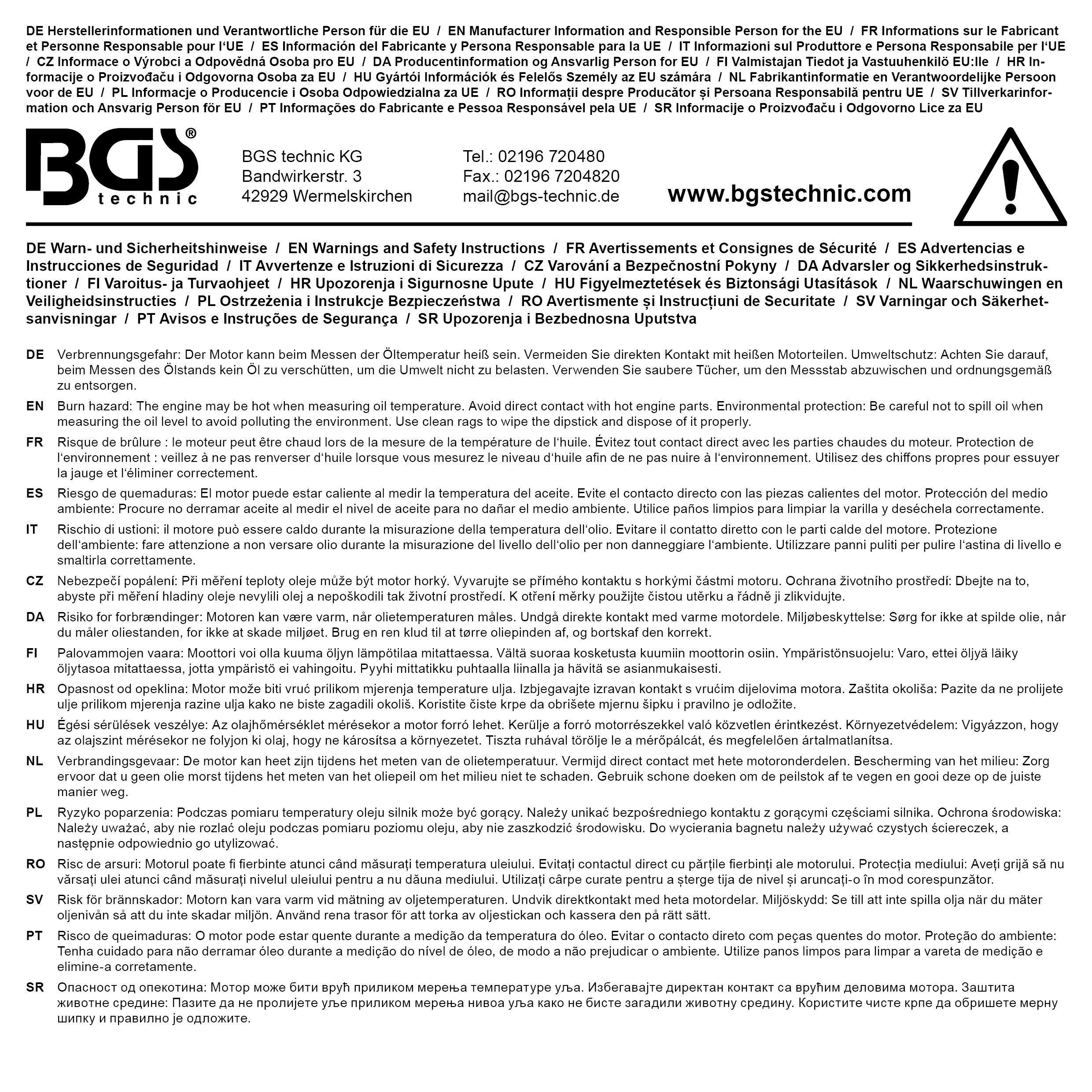 Cheie pentru busoane baie de ulei 8-in-1 BGS 1012 [6]