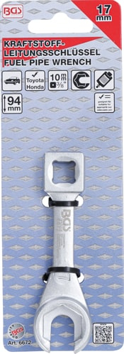 Cheie pentru conducte de combustibil 17 mm, Toyota & Honda, BGS 6672 [3]