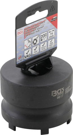 Cheie pentru suruburi blocate pentru butuci de roata BGS 9617 [3]