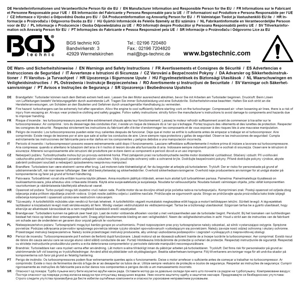 Cheie pentru turbocompresor 12 mm pentru VW , Audi BGS 1004 [5]