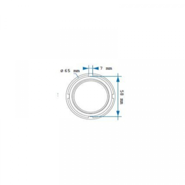 A-1090C Cheie tubulara ¾ pentru transmise scania 65x58 mm [2]
