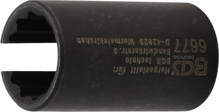 Cheie tubulara 15 mm decupata pentru senzor de temperatura chiulasa BGS 6677 [1]