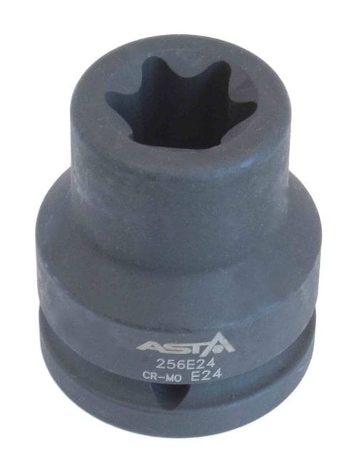 256E24 Cheie tubulara de impact profil E, E24, antrenare 3/4” [1]
