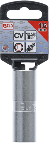 Cheie tubulara pentru bujii hexagonala 16 mm, actionare 1/2'' BGS 2472 [3]