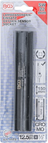 Cheie tubulara pentru sonda lambda 22 mm, actionare 1/2” BGS 1173 [4]