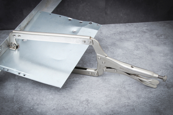 Cleste autoblocant pentru tinichigerie, 475 mm BGS 497 [4]