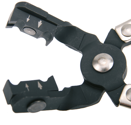 Cleste pentru coliere tip CLIC cu capat rotativ, 190 mm BGS 471 [4]