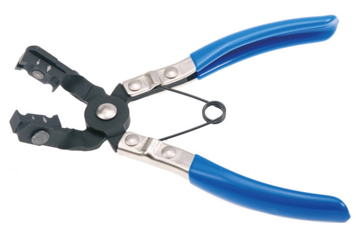Cleste pentru coliere tip CLIC cu capat rotativ, 190 mm BGS 471 [3]