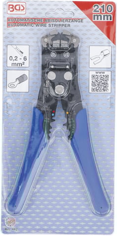 Cleste pentru dezizolat cabluri, 0,13-6 mm² BGS 442 [4]