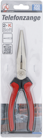 Cleste spit drept cu manere izolate, 200 mm BGS 337 [4]