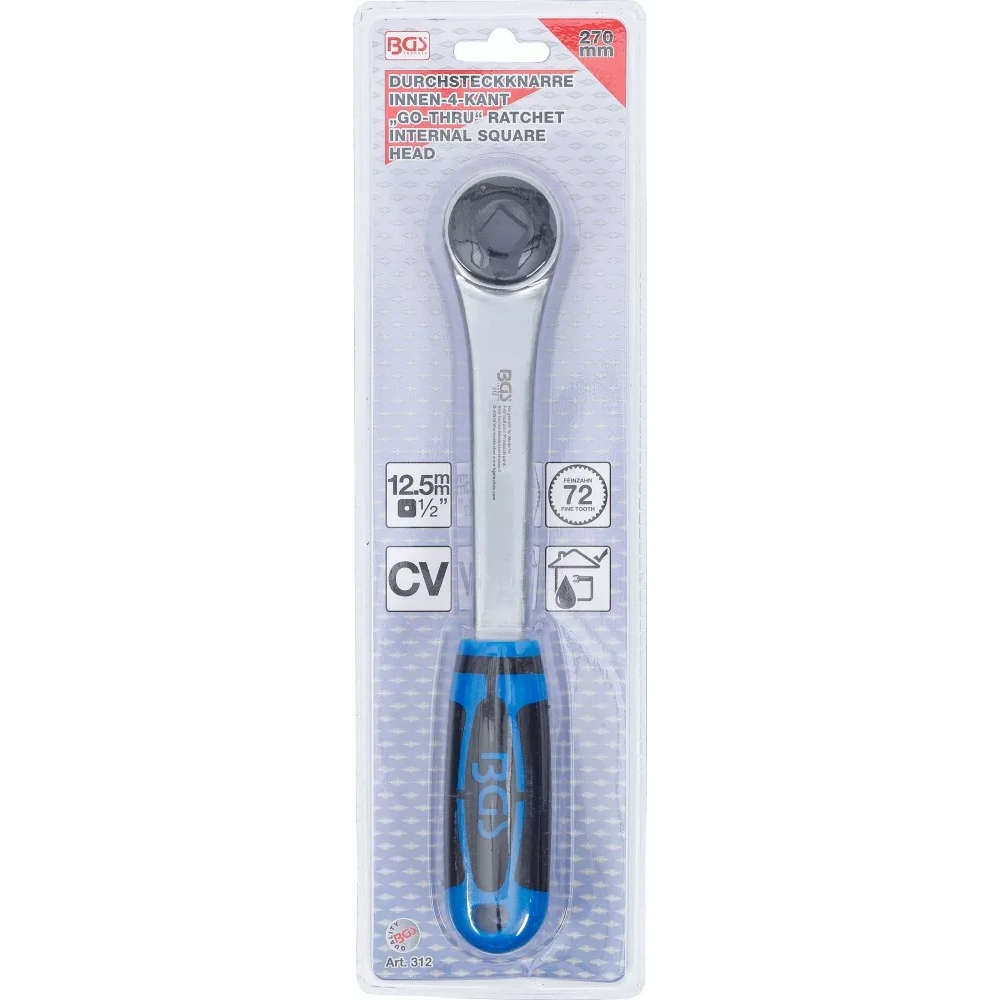 Clichet cu antrenor prin presare, actionare 1/2" BGS 312 [5]