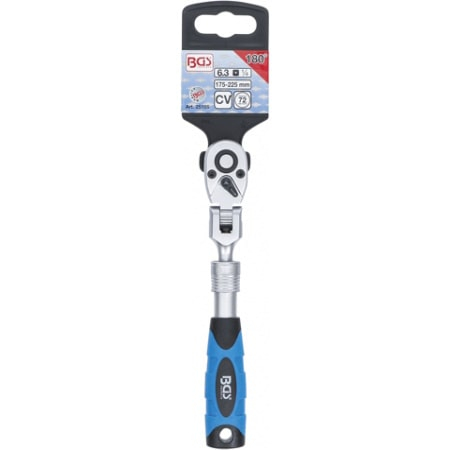 Clichet cu cap ajustabil, actionare 1/4", 175 - 225 mm BGS 25105 [8]