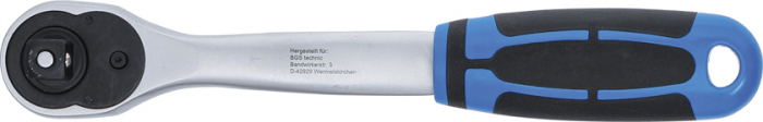Clichet reversibil cu maner ergonomic actionare 1/2''(12.5mm), 72 dinti BGS 320 [5]