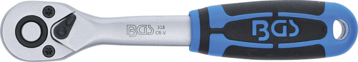 Clichet reversibil, actionare 1/4", lungime 145 mm BGS 318 [2]