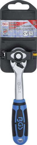 Clichet reversibil, actionare 1/4", lungime 145 mm BGS 318 [6]