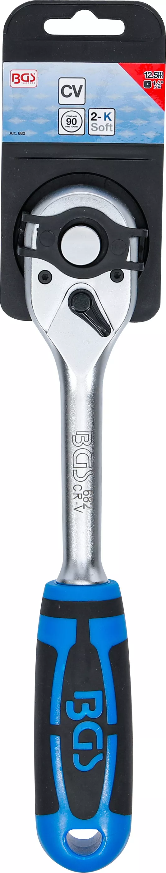 Clichet reversibil dantura fina 1/2, BGS 682 [6]