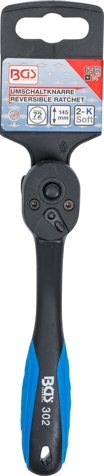 Clichet reversibil, antrenare 1/4" BGS 302 [6]