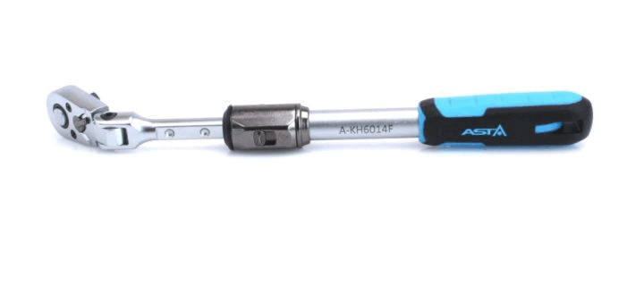 A-KH6014F Clichet telescopic cu articulatie cardanica, actionare 1/4" [3]