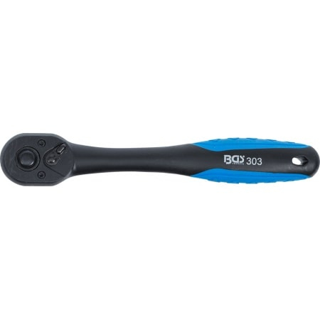 Clicket reversibil cu acoperire din plastic, actionare 3/8" BGS 303 [2]