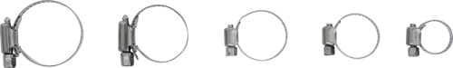 Coliere de furtun, inox, Ø 16 - 38 mm, 26 piese BGS 8055-1 [2]
