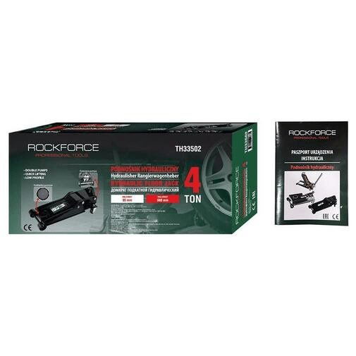 RF-TH33502 Cric crocodil hidraulic profesional 4 tone cu garda joasa si 2 pistoane [2]