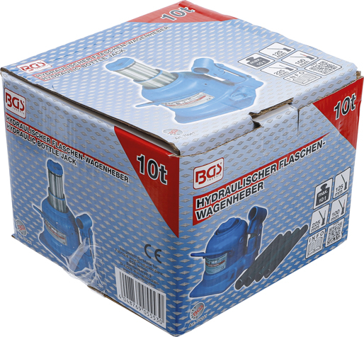 Cric hidraulic, extra plat, capacitate de sarcina 10 T BGS 70041 [6]
