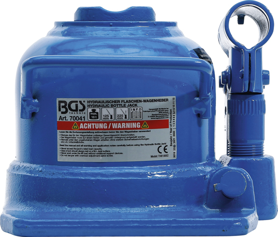 Cric hidraulic, extra plat, capacitate de sarcina 10 T BGS 70041 [3]