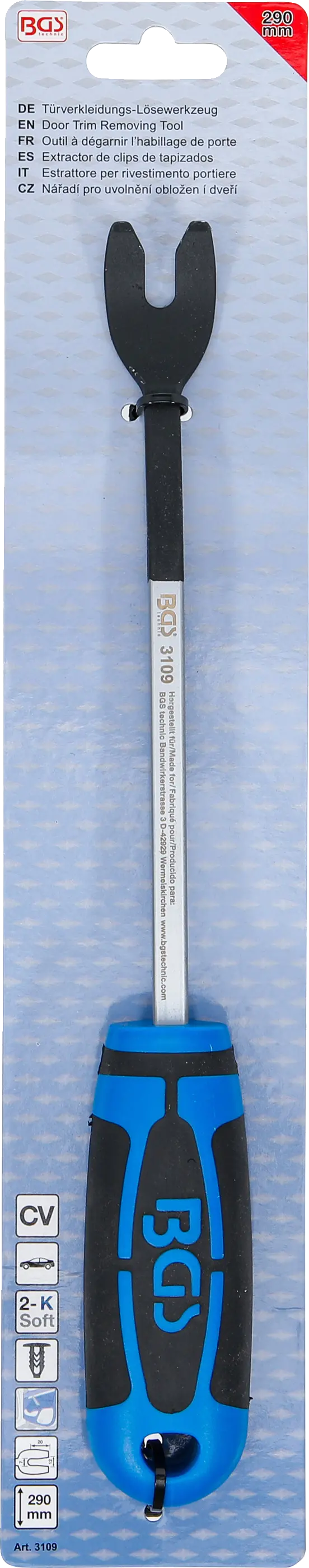 Dispozitiv desfacut clipsuri 290 mm, BGS 3109 [4]
