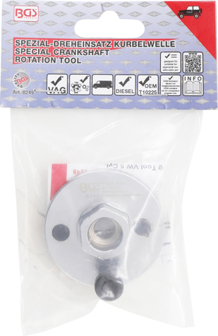 Dispozitiv special pentru antrenare arbore cotit VAG BGS 8249 [4]