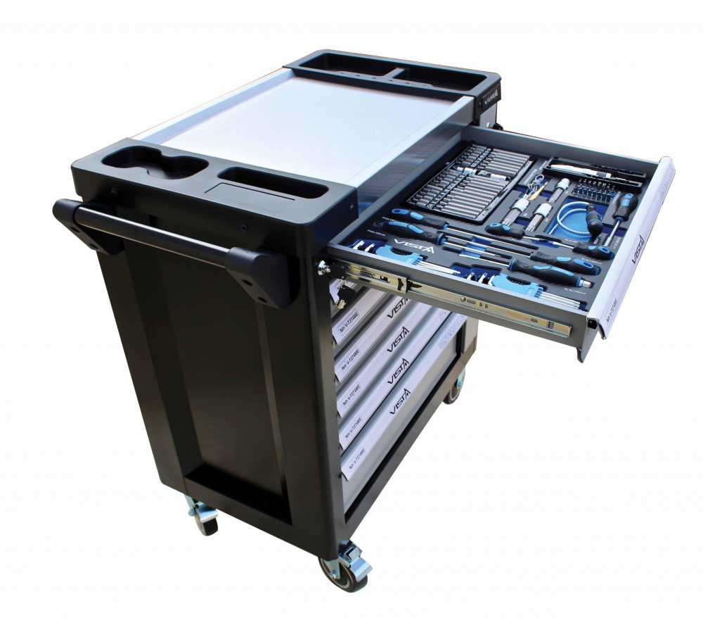 V-T274ME - Dulap profesional echipat cu scule – 274 de piese [4]