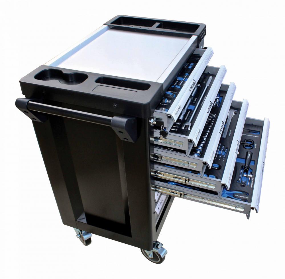 V-T274ME - Dulap profesional echipat cu scule – 274 de piese [3]