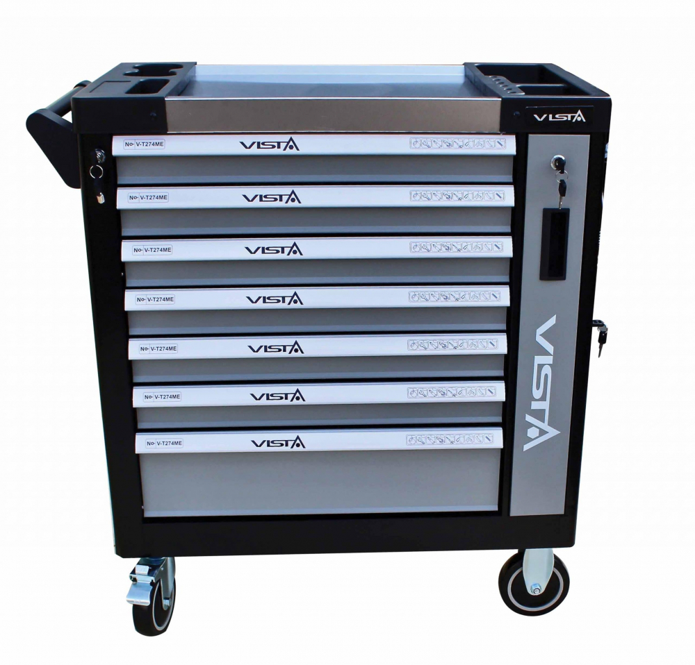 V-T274ME - Dulap profesional echipat cu scule – 274 de piese [2]
