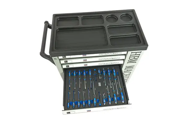 Dulap scule echipat 7 sertare 262 piese [22]