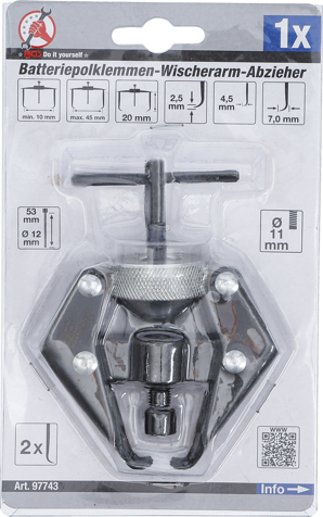 Extractor stergatoare parbriz si borne de baterie BGS 97743 [2]