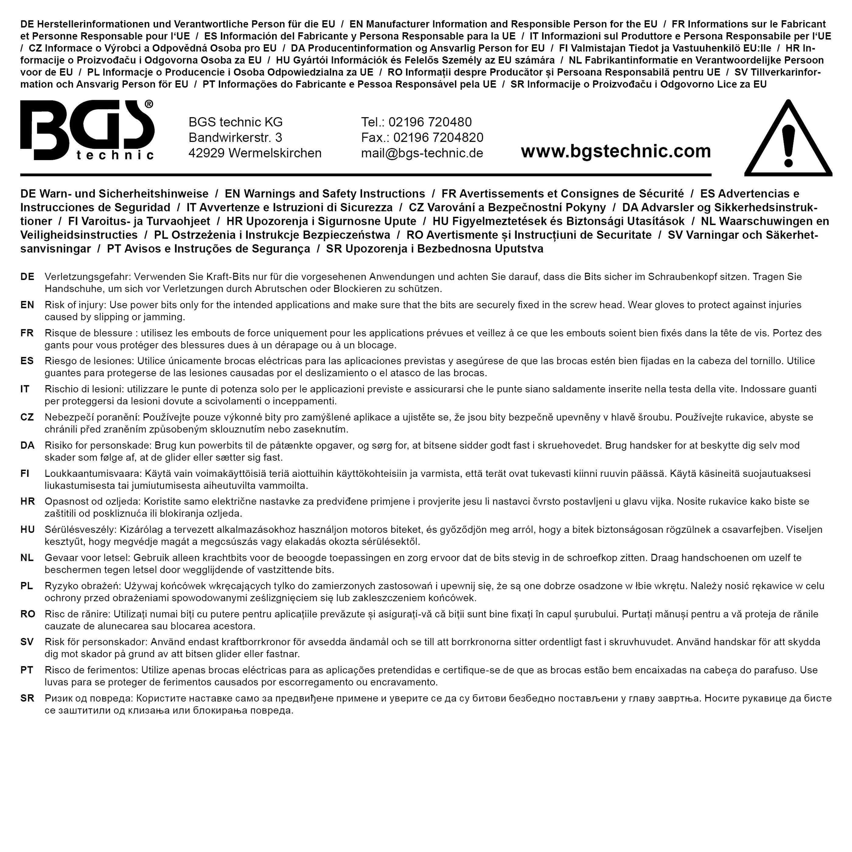 Imbus Impact H17 cu prindere 1/2", BGS 5334-H17 [4]