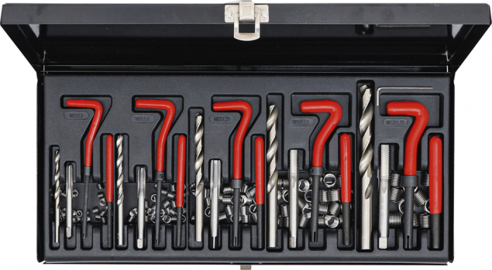 Set reparatii filete M5-M12, 130 piese BGS 19500 [4]
