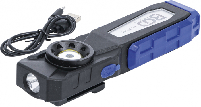 Lampa de atelier COB-LED cu magnet si carlig BGS 70051 [6]