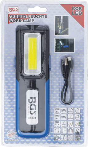 Lampa de lucru cob-led, putere 5W BGS 85335 [6]